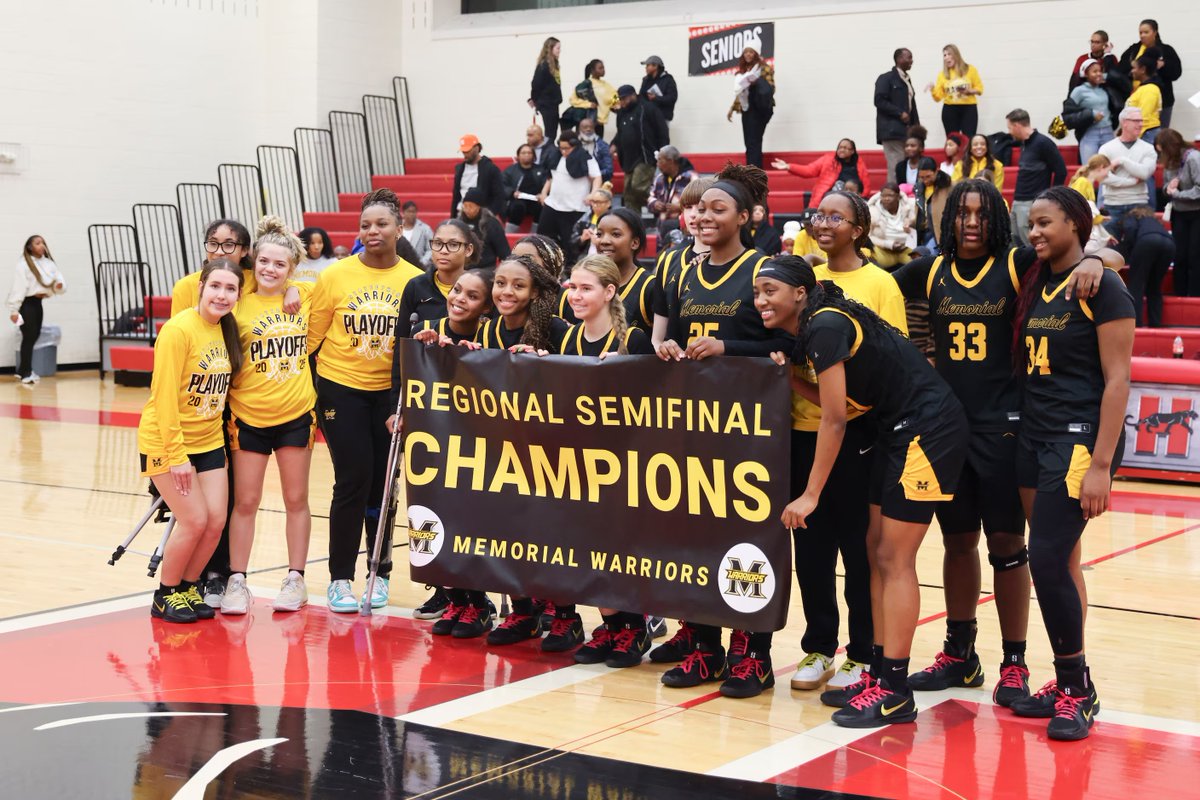 Memorial moving on! See photos as Frisco Memorial girls take regional semis 👀📈📸

Gallery: dallasnews.com/high-school-sp…

#txhsgbb