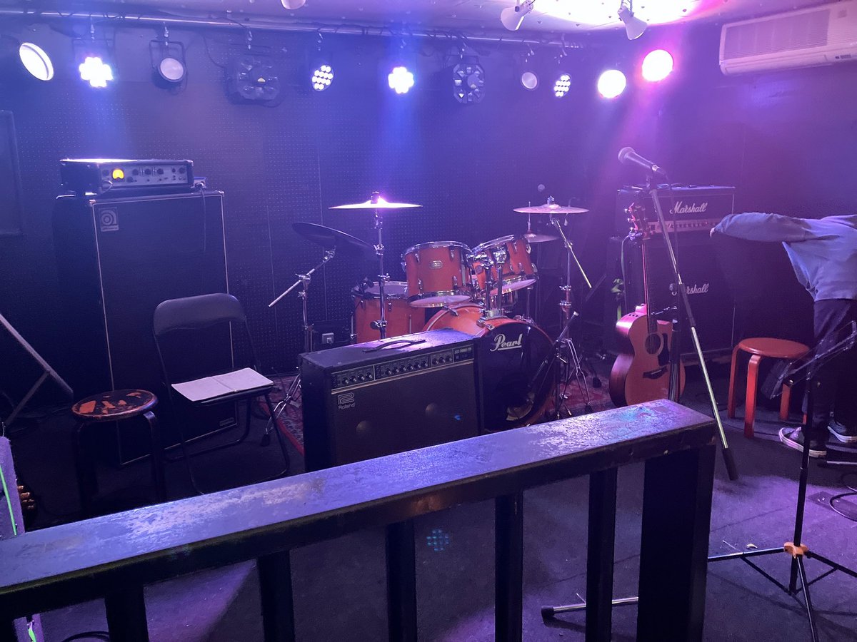 気軽にライブハウスに入ってみるのも良き

#心斎橋JUZA