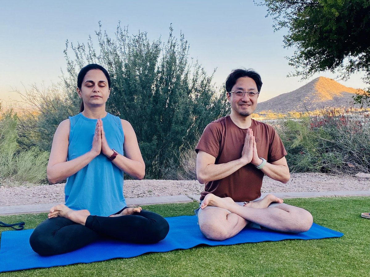 Dr. Ashlesha Satish Udare MD (@ashleshaudare) on Twitter photo Thank you <a href="/SocietyAbdRad/">Society of Abdominal Radiology | SAR</a> we got to teach yoga in lovely Tuscon! #SAR25 Thank you <a href="/SocietyAbdRad/">Society of Abdominal Radiology | SAR</a> we got to teach yoga in lovely Tuscon! #SAR25