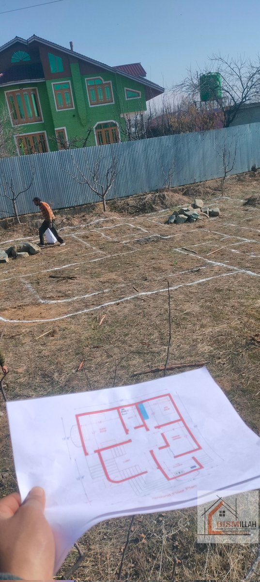 BHouse_Designer's tweet photo. Layout demarcation done of Residential project covering 930 sqft
Site location: Baramulla
Book ur design with us 078923 14531
Bismillah House Designers Kashmir
#homedecor #housedesigner https://t.co/f6glMcEZRC