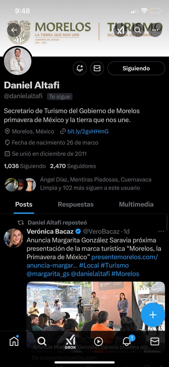 En su Gustada Sección #Morelos Gobierno sin rumbo ni Orden en TODO lo referente a tener gente capaz en la Dirección de Comunicación Social, mucho menos CM’s de secretarías y direcciones en Gobierno que Revisen lo básico. Hoy 18 de Feb 2025  tenemos 2 secretarios de Turismo !