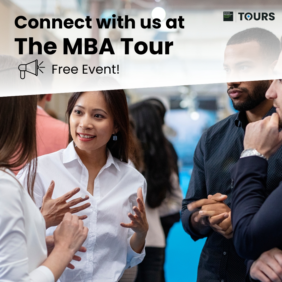 Connect with our team and meet top business schools at <a href="/GMACTours/">The MBA Tour & The Master's Tour</a> The #MBA + Master's Tour Spotlight on Executive MBAs on February 19! Register for free at tours.mba.com/emba?utm_sourc…