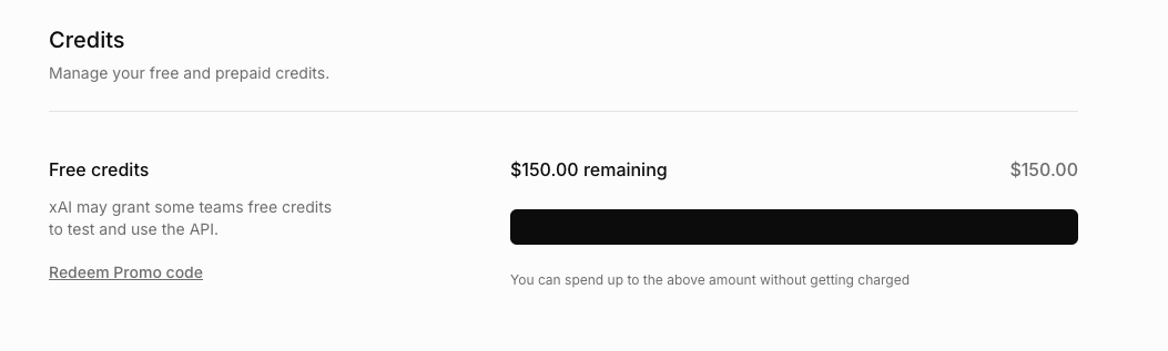 grok3推理能力确实顶尖，最近马斯克推出了充值5刀每月送150刀API的活动（暂支持grok2 api）

我刚刚用国内银行卡充值了5刀，顺利收到150刀，很顺滑。

操作地址：
accounts.x.ai
1.注册后填写账单地址，绑定信用卡（支持国内visa）
docs.x.ai/docs/data-shar…
2.点击领取每月150刀，共享数据