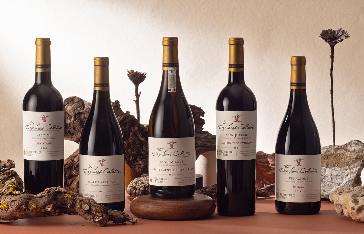 Experience the bold character of our Dry Land Collection—made from hand-selected dry land vineyards, which showcase the uniqueness of the wines grown in this terroir. 🍷

Shop online now: perdeberg.co.za/product-catego…
