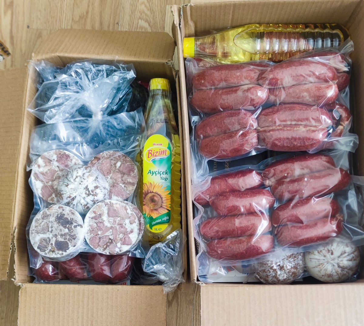 Aileniz ve sevdiklerinize koli gönderebilirsiniz