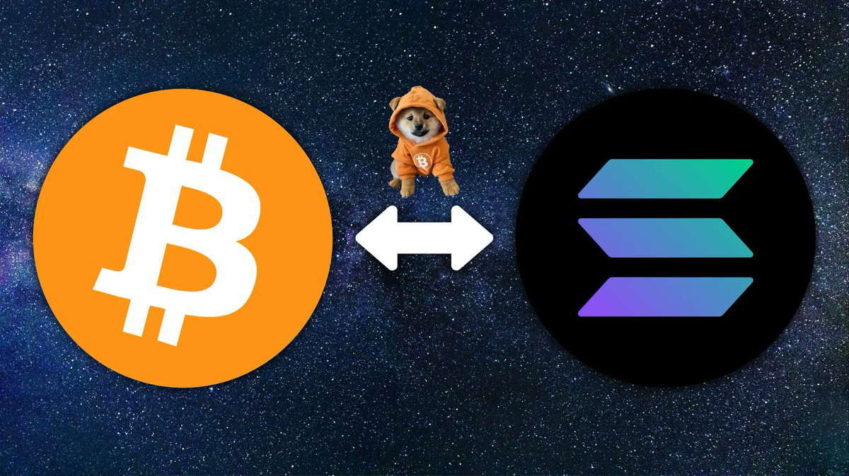 SolanaFloor's tweet photo. 🚨NEW: $DOG, Bitcoin’s #1 dog memecoin, announces its expansion to @Solana. https://t.co/wACCwoA064