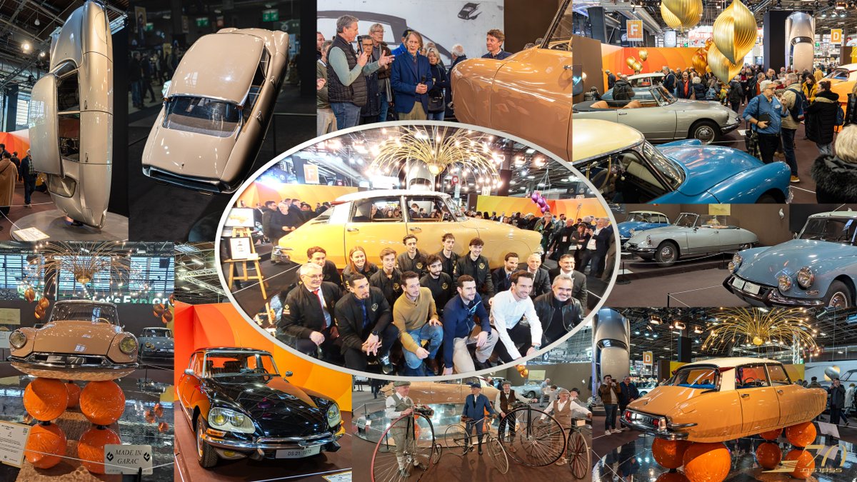 Avec 146 000 visiteurs, #Retromobile est une édition record ! 🤩
L’Aventure DS est fière d’avoir contribué à ce succès en coordination avec la marque <a href="/DS_fr/">DS France</a> pour célébrer les 70 ans de la DS, à travers la renaissance de la DS Ballons et l’expo "DS, une œuvre d’art depuis 70 ans"