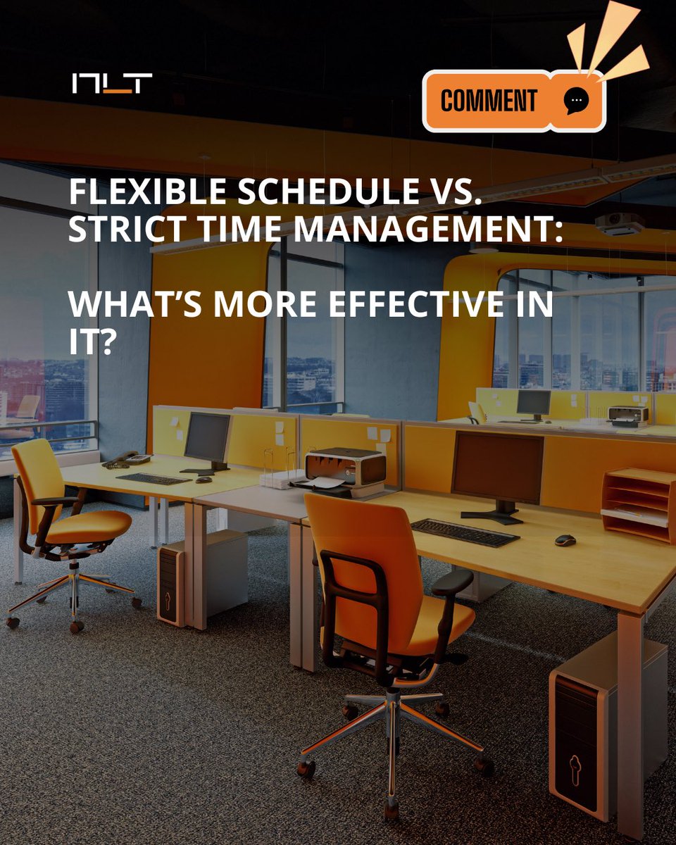 newline_tech's tweet photo. Freedom or discipline? ☕💻 In the IT world, this question is especially relevant.

It all depends on the task, team, and individual work style. Successful IT companies often combine both approaches: flexibility within a well-planned schedule.

How do you prefer to work?✍️⬇️ https://t.co/rH2yMv2wmp