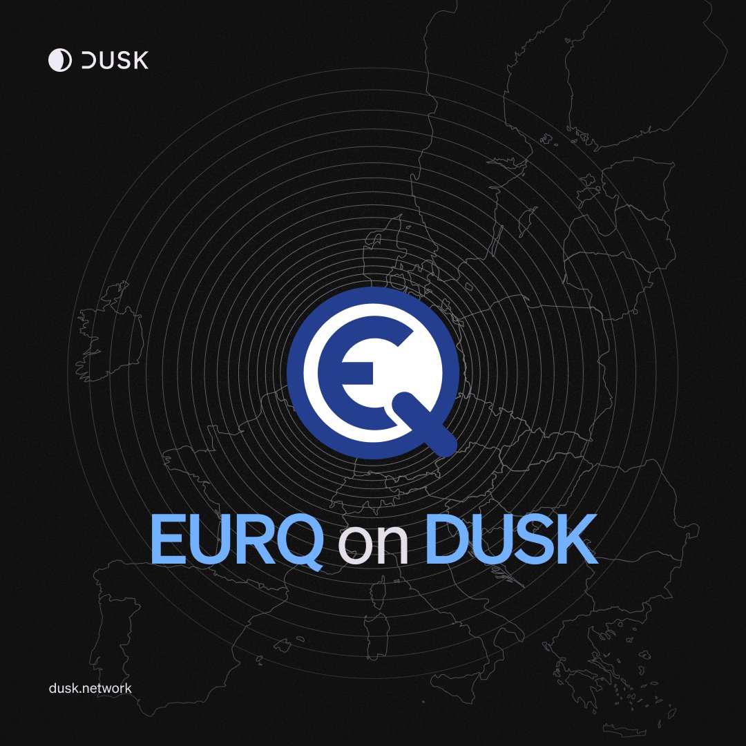 Partnership 📣

We are pleased to share that, together with <a href="/npex/">NPEX</a>,  we have partnered <a href="/Quantoz/">Quantoz</a>!

Quantoz's digital euro, designed to be fully MiCA compliant, will be issued on Dusk. 

Invested in by Tether and supported by Kraken, Quantoz is the perfect strategic partner for us.