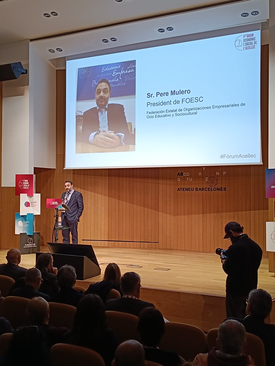Acellec's tweet image. 👥 Les entitats @PIMEC @PatronalCecot @FOESC @Conpymesorg donen suport al #FòrumAcellec