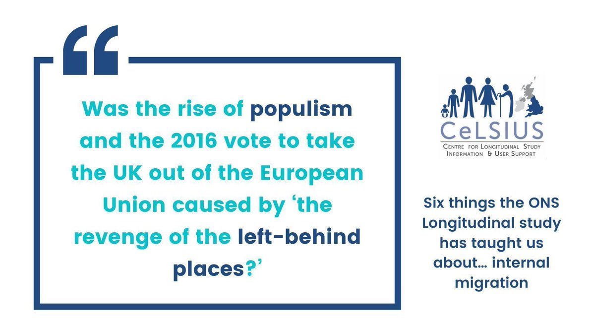 celsiusnews's tweet image. Work using the 2011 Census data turned to a policy issue which had led to much discussion during the ensuing decade: concern about ‘left-behind places&apos; 🏘️ 

Read our latest #LinkingOurLivesblog to find out more - buff.ly/412drFo

@ESRC @UKRI_News @CALLS_Hub @UKDataService