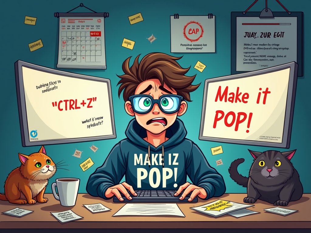 webzards12073's tweet image. Client: "We want something unique, creative, and fresh!"
Also client: "Can you copy this exact design we found on Pinterest?"
Ah yes, truly groundbreaking. 🫠🎨 #GraphicDesignHumor #DesignerStruggles