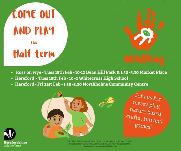 Cllr Kevin Tillett🔶️ (@kev4handh) on Twitter photo Half-term fun with <a href="/HerefordshireWT/">Herefordshire Wildlife Trust</a> at
Northolme Community Centre this Friday 1.30-3.30 Half-term fun with <a href="/HerefordshireWT/">Herefordshire Wildlife Trust</a> at
Northolme Community Centre this Friday 1.30-3.30