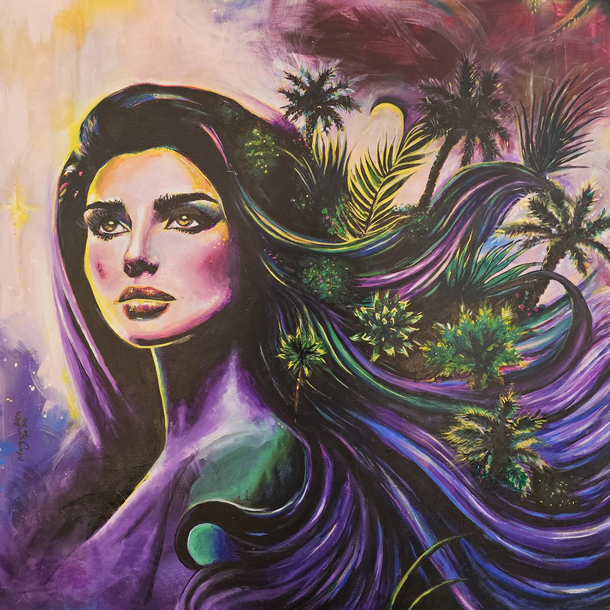 لم نتساقط عبثاً، إننا نُزهر من جديد🌴💜