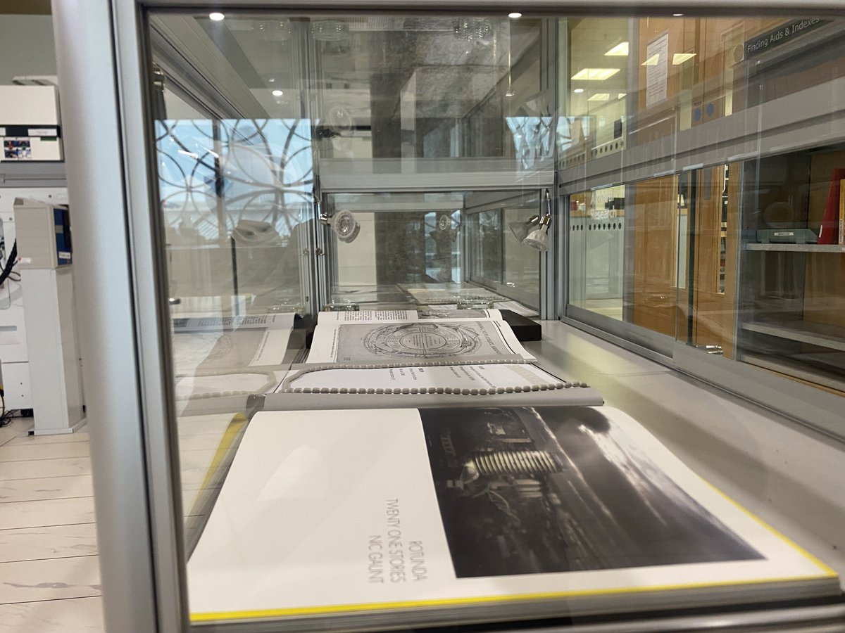 #HRAExhibition Our new exhibition celebrating 60 years of the Rotunda is ready to view on Level 4 of the library. Do pop in if you’re passing by and also say hi to our own Book Rotunda <a href="/LibraryofBham/">LibraryofBirmingham</a>