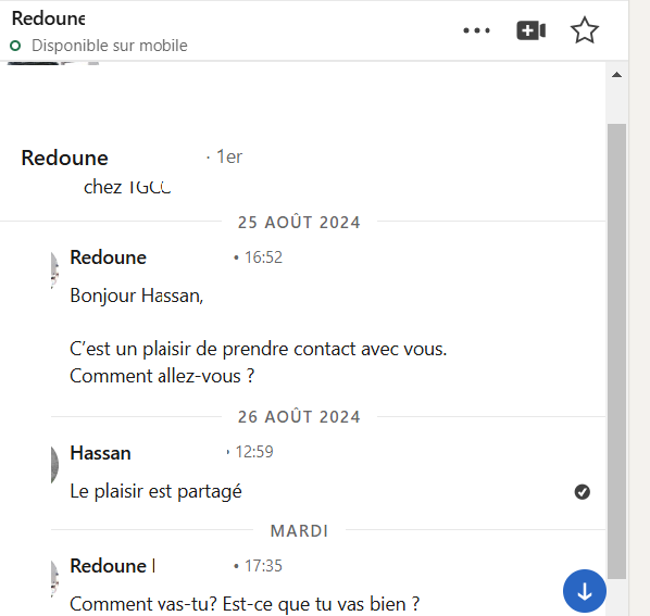 mab9inach_hna's tweet image. y&apos;en a qui prennent #Linkedin pour #mIRC 😐