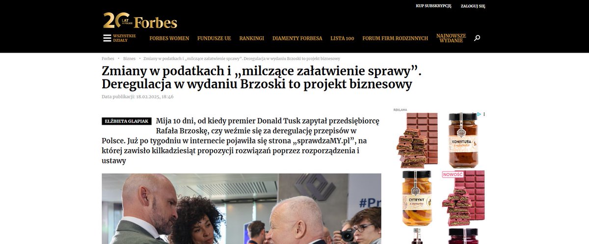 No to właściciele sprawdzamy.pl - dostali darmową reklamę na <a href="/ForbesPolska/">Forbes Polska</a> :)
<a href="/RBrzoska/">Rafał Brzoska</a> - podpowiedz pani od PR, że może warto PR zmienić nazwę projektu na sprawdzaMY.com i żeby odbierała telefony.
I taka prośba - formularza niech wysyła powiadomienia.