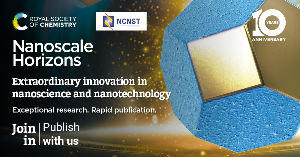 Nanoscale journal family tweet media