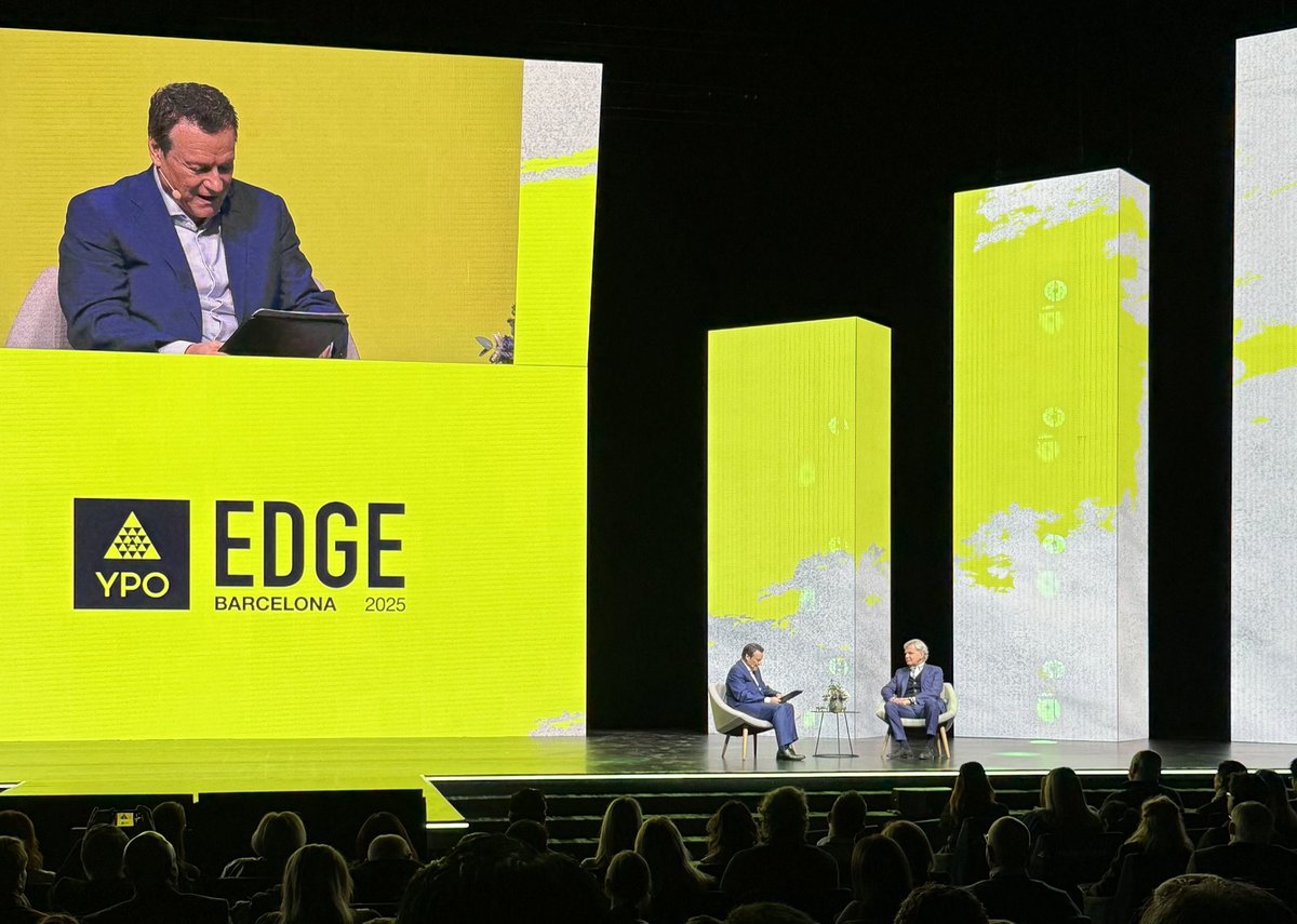 Franco Beretta speaks at @ypo Edge about how <a href="/Beretta_1526/">BERETTA</a> 500 year legacy, and what type of leadership is required to keep a company successful for centuries.