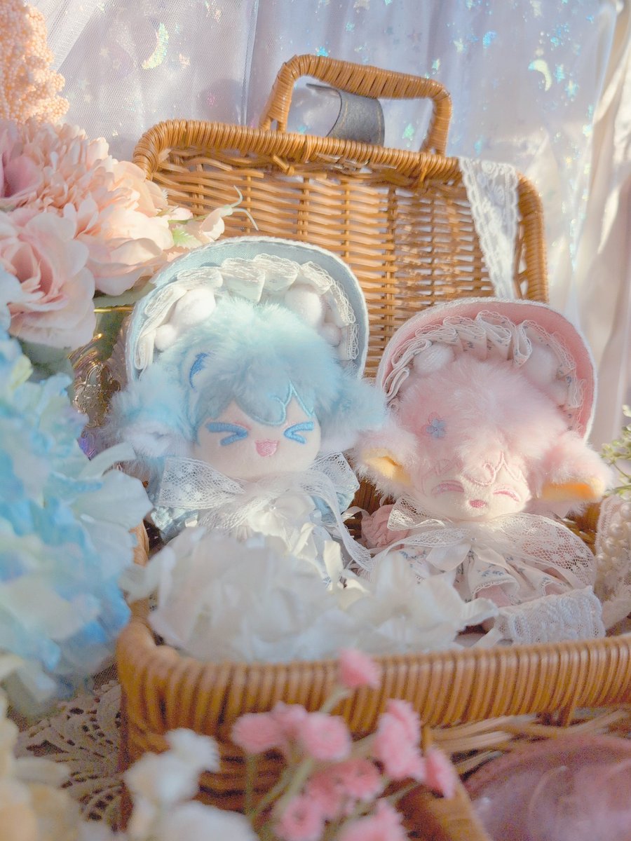 😆🩵 &amp; ☺️🩷

🧸 春龍 &amp; 夏龍
👗 <a href="/marinemargarine/">마린앤마가린</a>