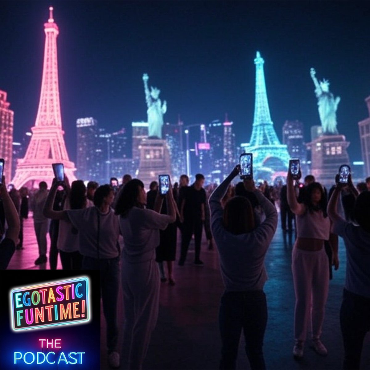EgotasticFT's tweet image. Thanks to social media, everything everywhere looks the same now. Same slang, same trends, same outfits, same tourist photos. Oh, cool! Those girls are doing a TikTok dance… in front of an ancient temple. Culture is just content now. #AlgorithmWorld