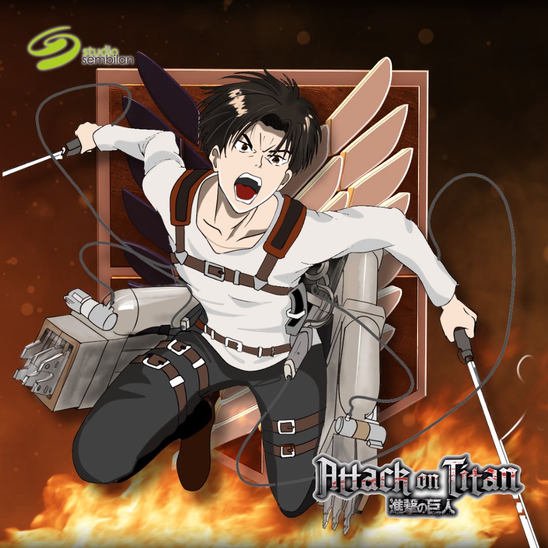 studio9v2's tweet photo. Salam Guys, ini ada coretan dari kita 😅

#drawing #livedrawing #manga #anime #leviackerman #shingekinokyojin #attackontitan https://t.co/DRJ817ne5R
