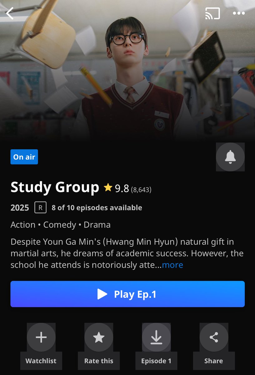 h4mins's tweet photo. no way what they made a kdrama for the study group webtoon and casted MINHYUN as gamin omg might watch https://t.co/5FKJfoRsZ7