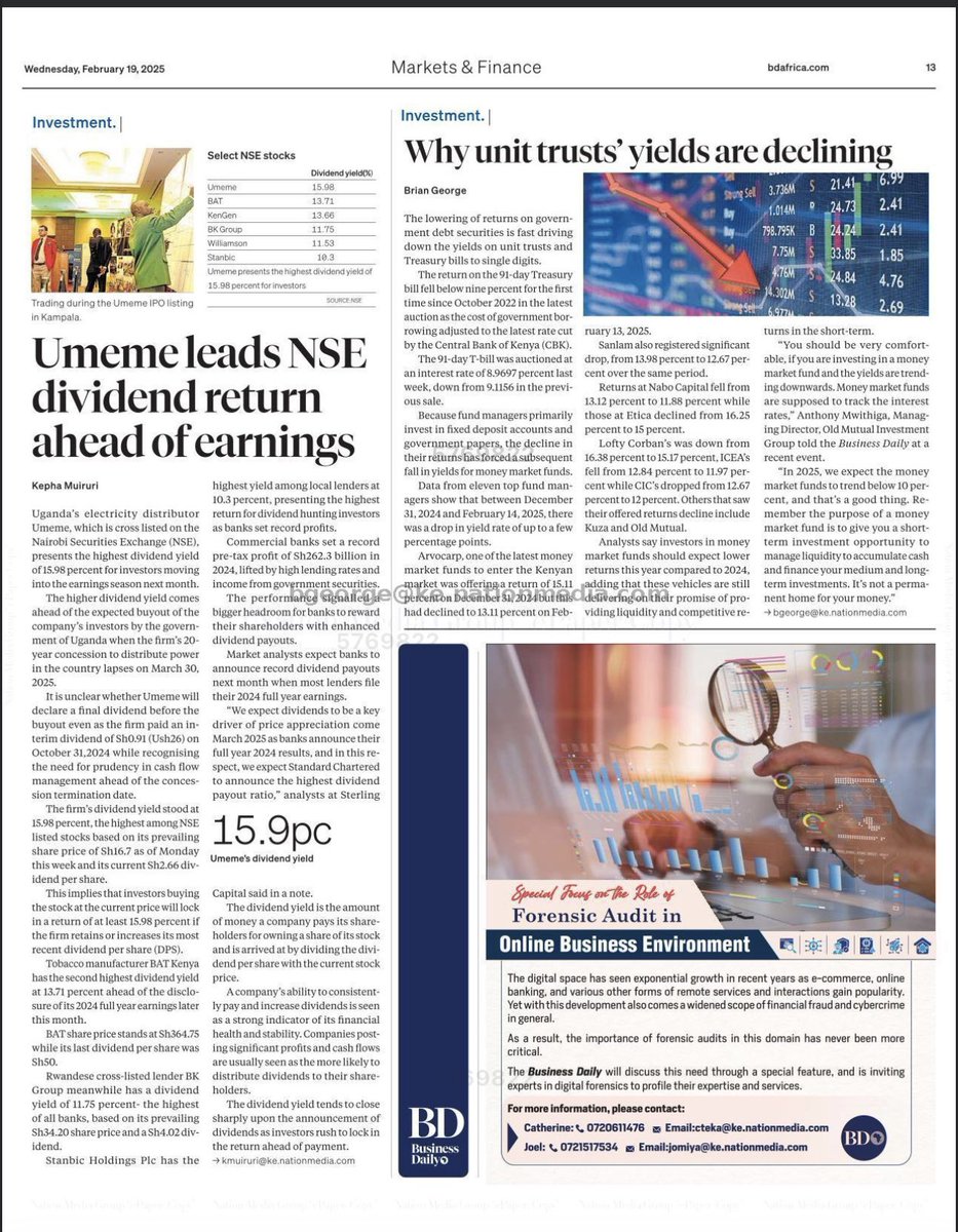Branji (@briangeorgeke) on Twitter photo <a href="/kahome_steve/">Gichuki Kahome</a> Its actually my story today on <a href="/BD_Africa/">BusinessDaily</a>
businessdailyafrica.com/bd/markets/cap…
And last night on <a href="/ntvkenya/">NTV Kenya</a> youtu.be/_ZD9EG5x8yU?si… <a href="/kahome_steve/">Gichuki Kahome</a> Its actually my story today on <a href="/BD_Africa/">BusinessDaily</a>
businessdailyafrica.com/bd/markets/cap…
And last night on <a href="/ntvkenya/">NTV Kenya</a> youtu.be/_ZD9EG5x8yU?si…