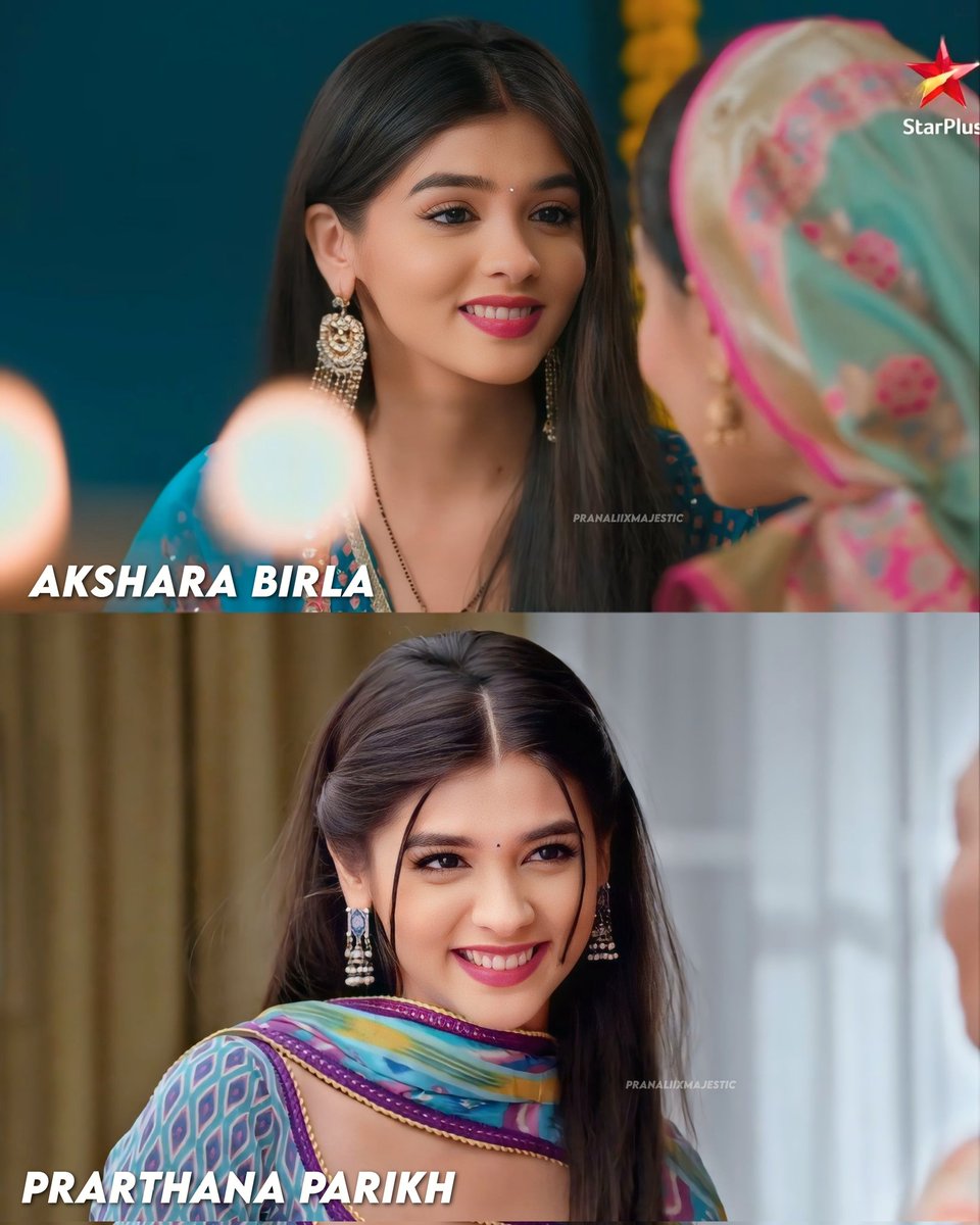 Pranaliscastle's tweet photo. #pranalirathod #Kumkumbhagya #yrkkh #PrarthanaParikh
Similar smile and dress https://t.co/UZSymW9QRn