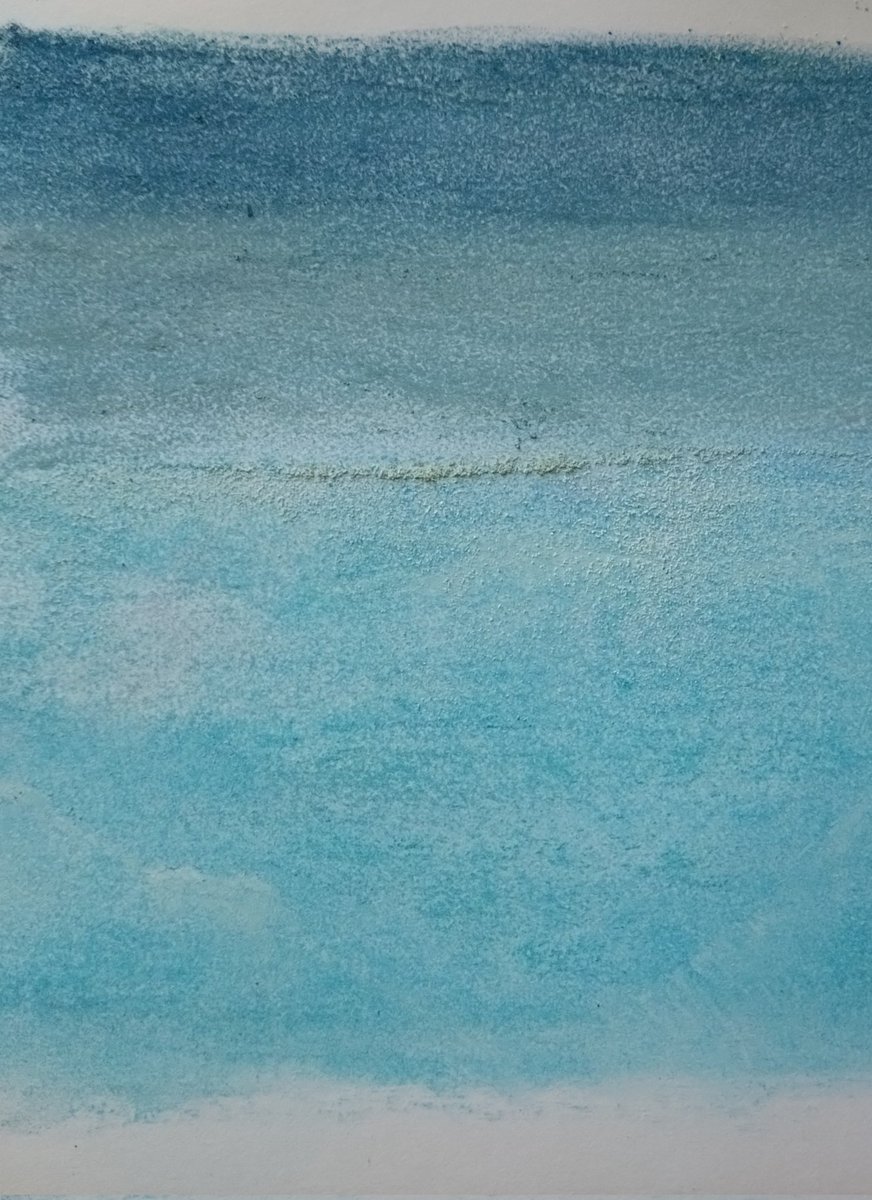 迫田嘉弘、【浜の譜】、希少な額装用画集より、新品額装付