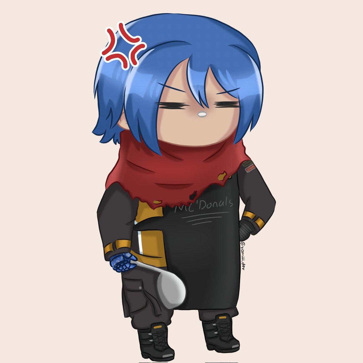 yamiiidev's tweet image. Krohnen is already tired of cooking 😴

#krohnen #krohnenmcdougall #k9999 #KOF #KOFXV #kingoffighters #lol