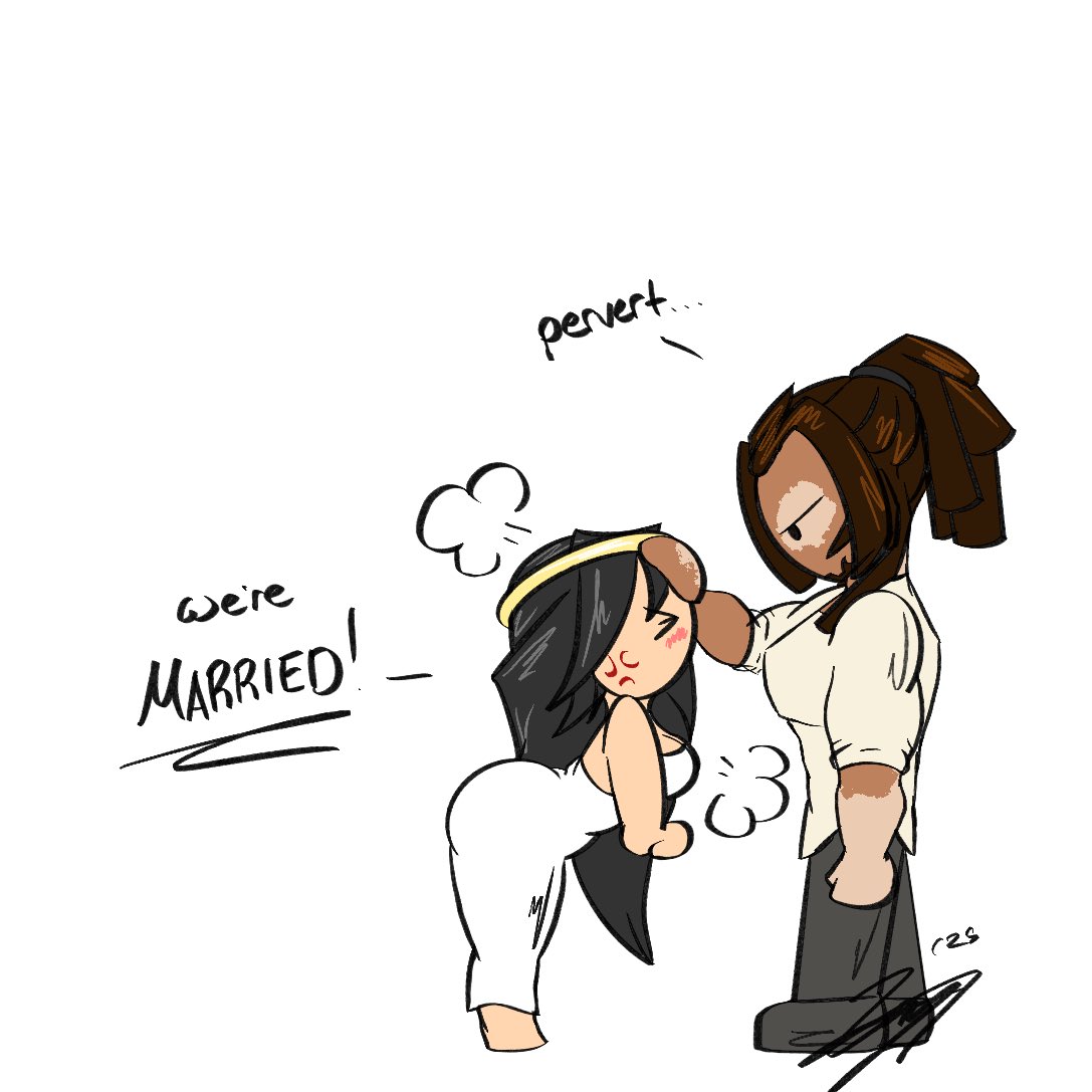 mamascribbles_'s tweet photo. these sillies
#ocs #comicocs #married #couple #meme https://t.co/ZI0yBpIsOR