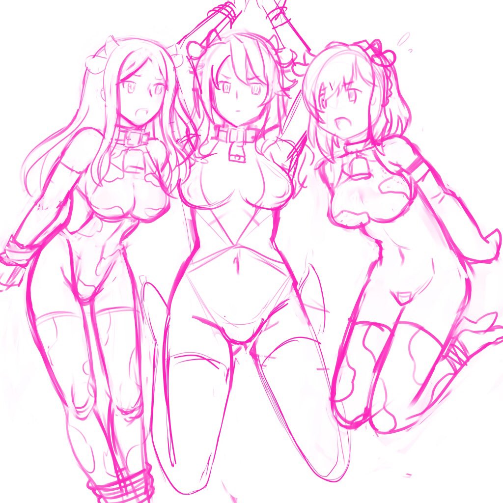 #アリスギア牛柄ビキニ部 