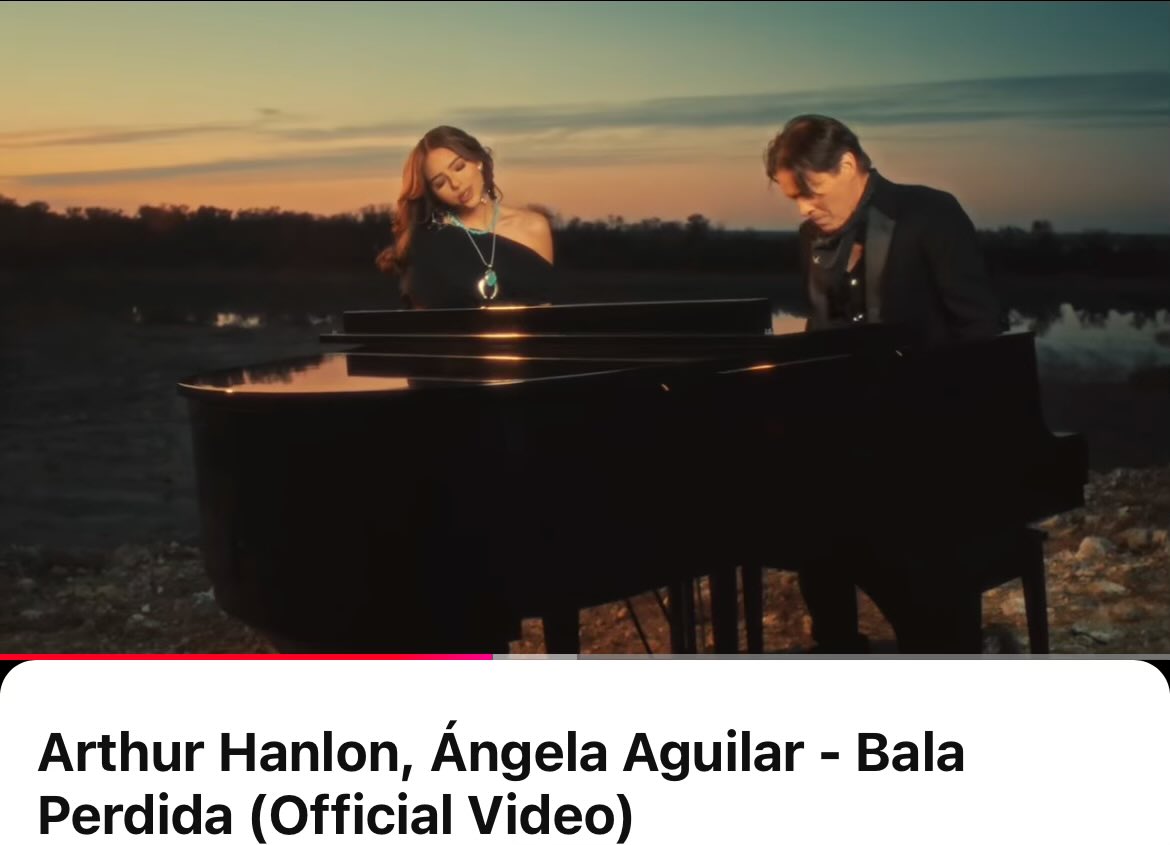 Corran a escuchar “Bala perdida “ de la reina <a href="/AngelaAguilar__/">Ángela Aguilar 🇲🇽</a> y <a href="/arthurhanlon/">arthur hanlon</a>
 🥰👏🏼🔥🔥🔥 

youtu.be/TEbOines71Q?si…