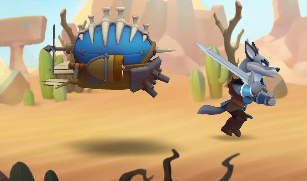 ⚔️ The WILD FOREST adventure through Echoes of the Fallen begins! 👀

As shadows loom and dangers lurk, my bravest knight and champion gunship lead the charge. 
Who dares follow into the unknown? 🔥💀

Really love this fresh mode in Wild Forest so we celebrate! 🥳

🎁 5 $RON , 10