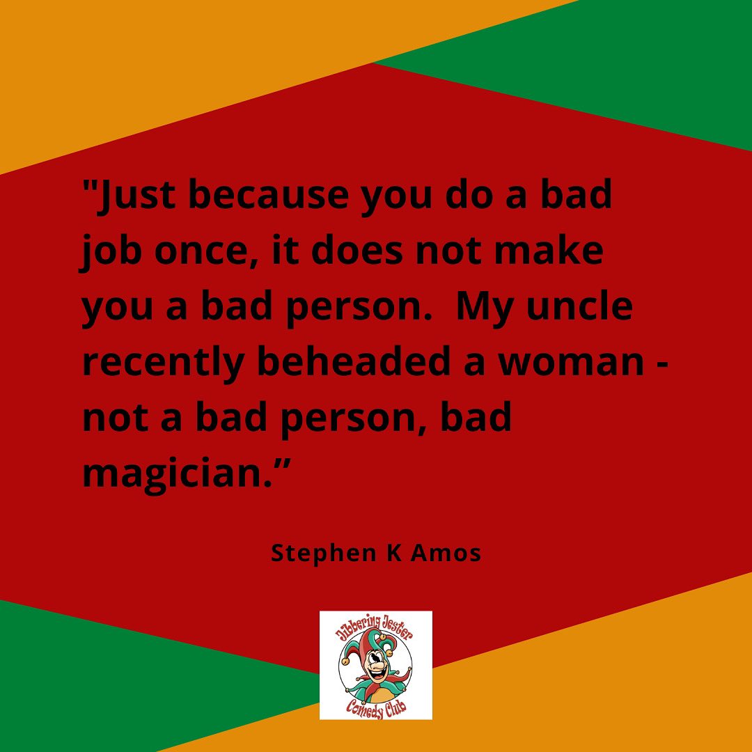 Jibberingjester's tweet photo. Joke of the day!

#jibberingjester #comedy  #jokes  #jokeoftheday #comedian #standup #standupcomedy #funny #oneliners #witty #wittyquotes https://t.co/HjdDjcKJqL