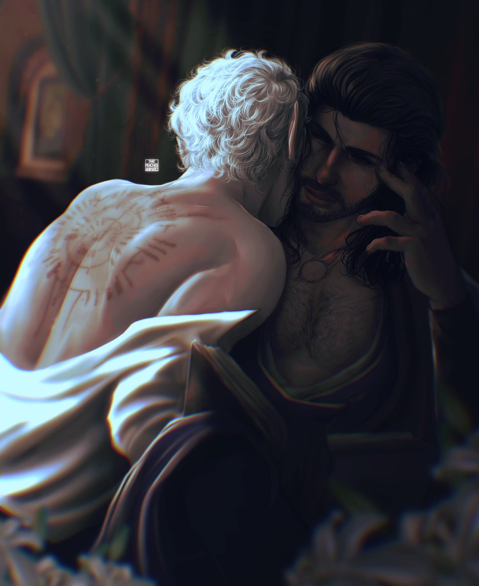 _Silery_'s tweet image. “ᴀᴘᴘᴇᴛɪᴛᴇ”

…I actually have a huge crush on the Waterdeep guy…  👉👈

#bloodweave #baldursgate3 #bg3 #astarion #gale