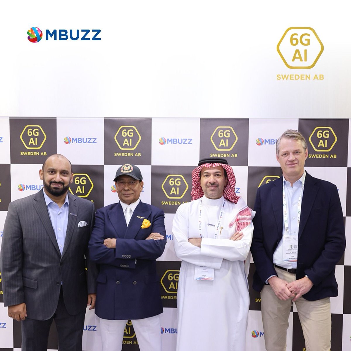 MBUZZ &amp; 6G AI Sweden AB to Launch AI Cloud in Sweden – April 2025

6G AI Sweden AB (“6G AI”) signed an agreement with MBUZZ at GITEX Dubai on October 14th to deploy an AI Cloud in Sweden, powered by NVIDIA accelerated computing. 

Read More 👇 
zurl.co/dgkMo