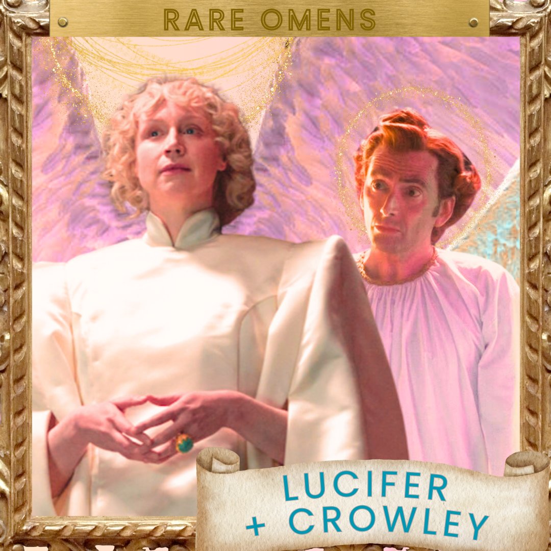 It’s Rare Omens 2025 Day 22

Lucifer and Crowley!

Are Ineffable Inferno lovers, enemies, relatives, friends, colleagues? Share your prompt fills and tag us.

You can also post to the **AO3 collection** Rare_Omens: archive.transformativeworks.org/collections/Ra…

#goodomens #rareomens