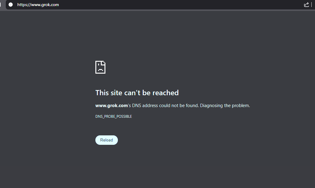 MayankT800's tweet photo. @grok @elonmusk guys atleast make a www to non www redirect to your website, for a sec I thought its down. https://t.co/8oOfTniqaJ
