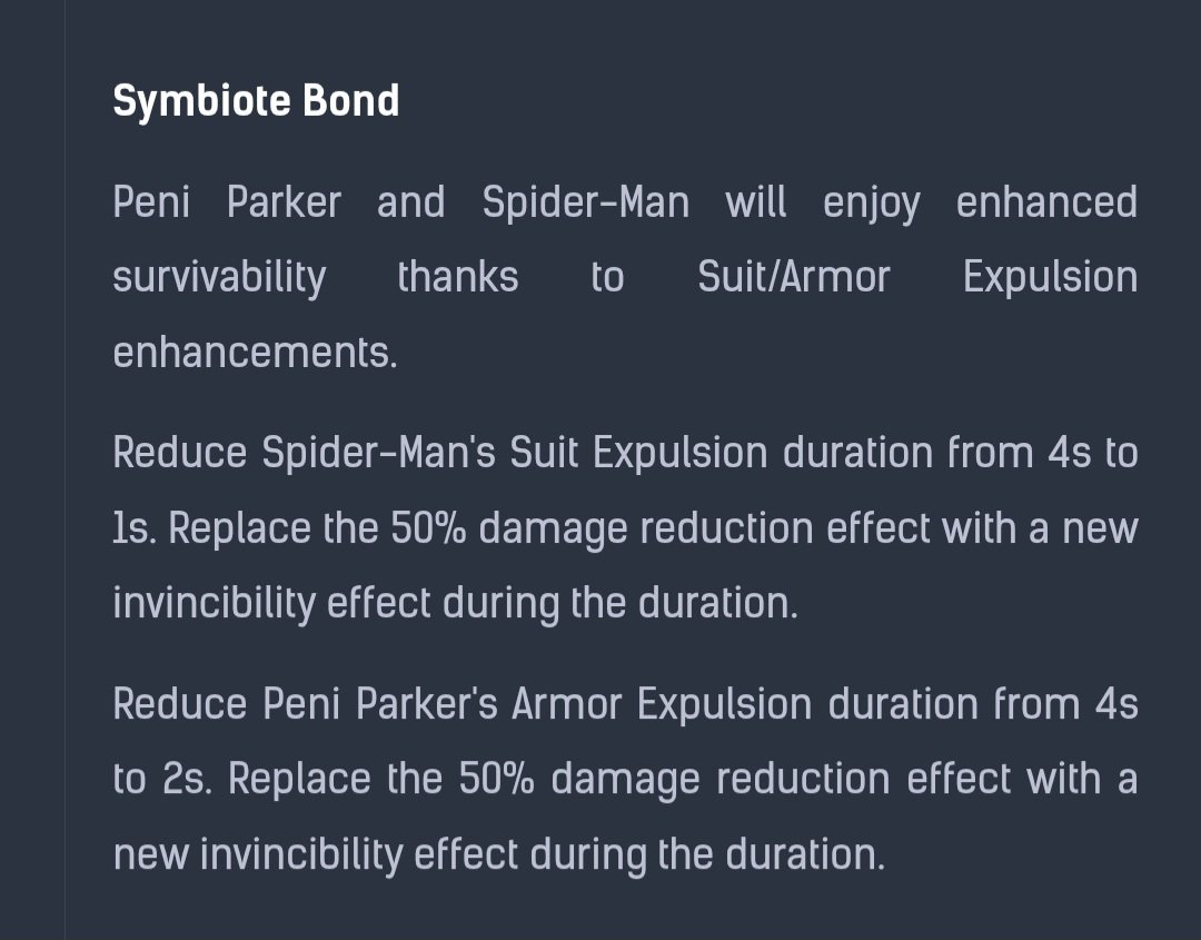 M66023377's tweet photo. @MarvelRivals I'm glad spidermans getting a buff and I can't wait to test this out when it drops https://t.co/TZqlotlFCi