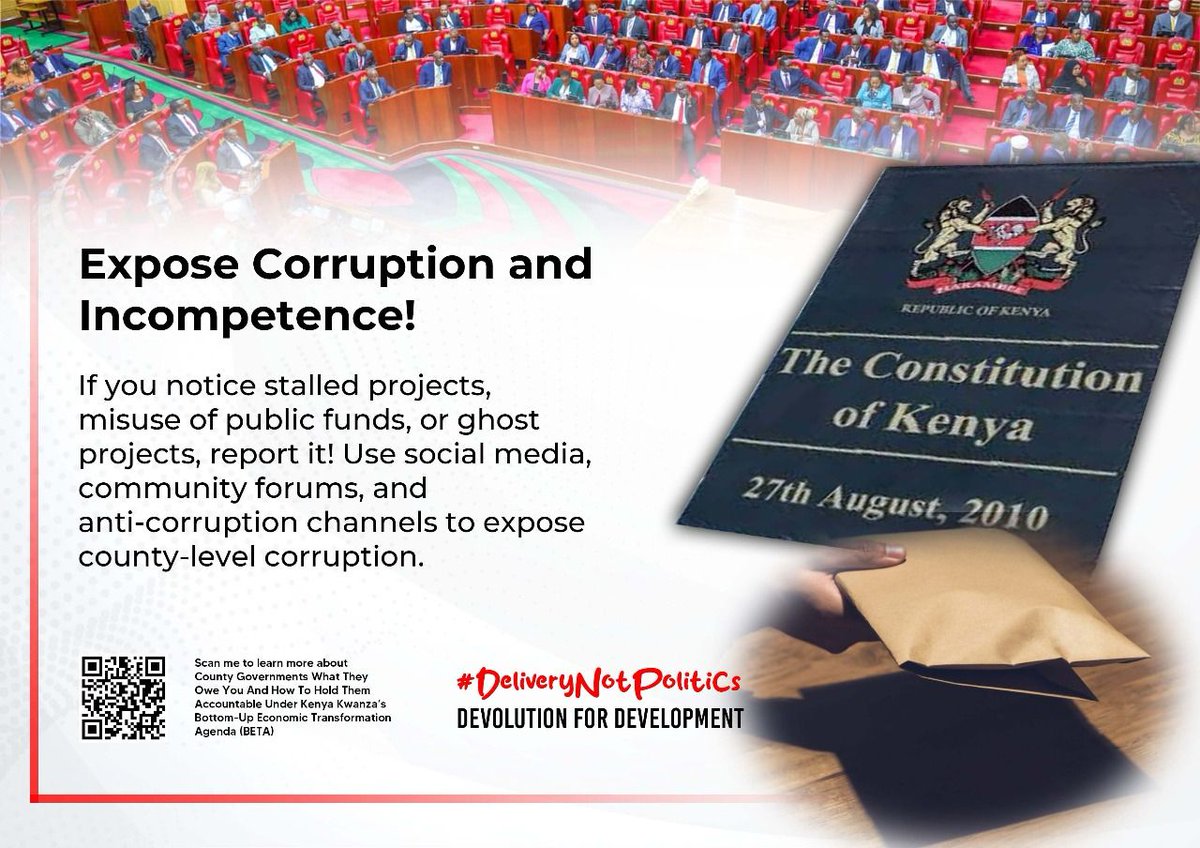 Sesyline_KE's tweet photo. Devolution was meant to improve services, yet many counties still struggle.
If your county isn’t delivering, demand accountability.
Leadership should mean progress, not excuses.
Devolution For Development #DeliveryNotPolitics https://t.co/k2yZSkiDUq