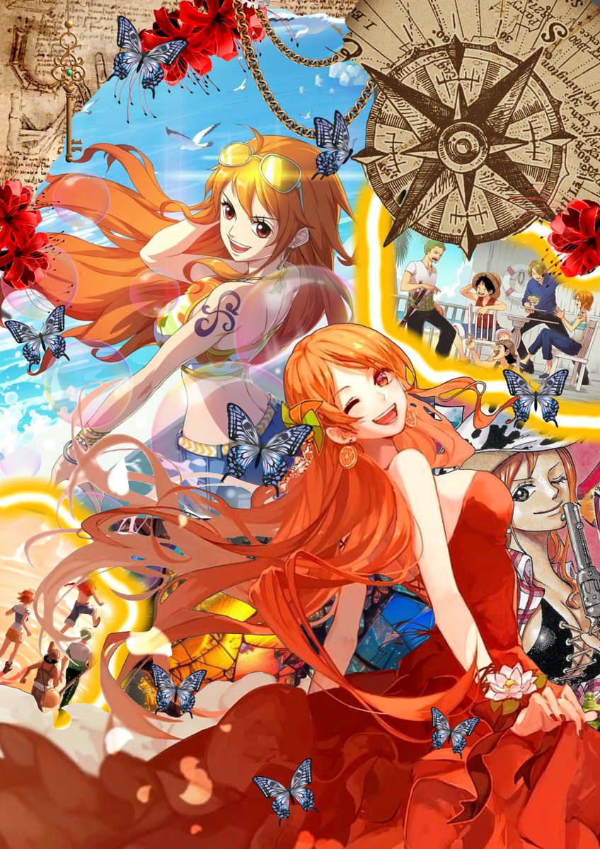 Cherep0chek's tweet photo. #ONEPIECE #Nami #anime #wallpapers #fanart https://t.co/aQiCvrjHXh