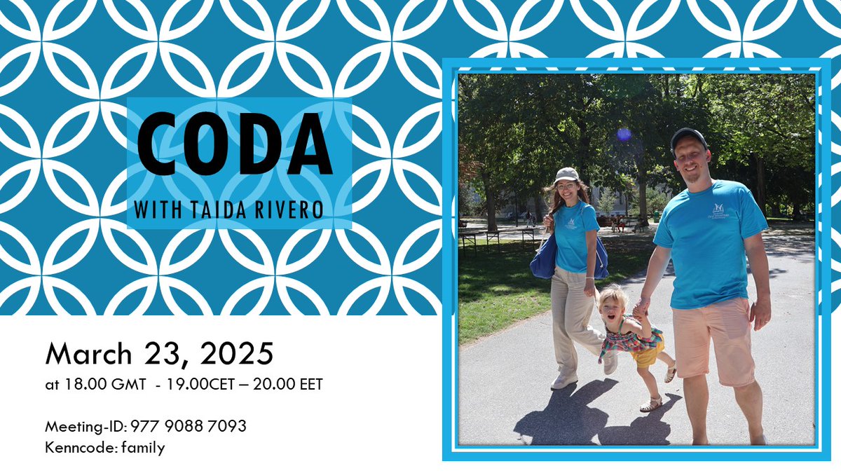 We would like to invite you to our next webinar with Taida Rivero—Educational Psychologist, Professional Trainer, Sign Language Interpreter, and Early Childhood Educator. As a Child of Deaf Adults (CODA), her mission is to open minds to understanding.