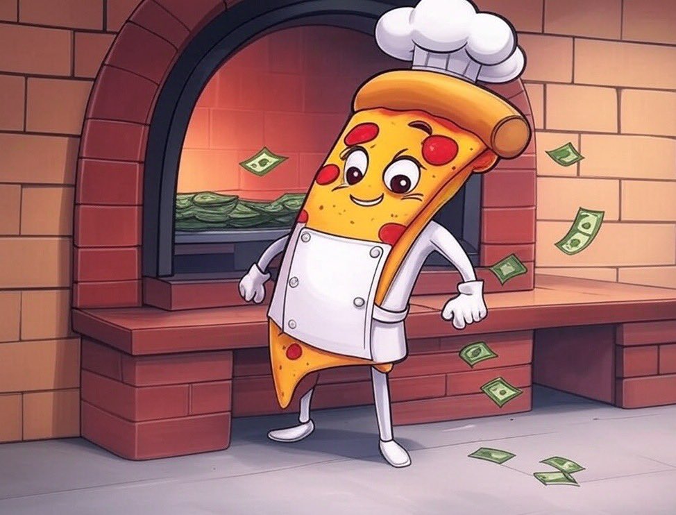 Dont miss the bake!

CA: 0x3C1e2CcE6Af05d4ADF0a9D40a64f1A3dBB47a7b0

coingecko.com/en/coins/pizza…

#Pizza #CulinaryProfits