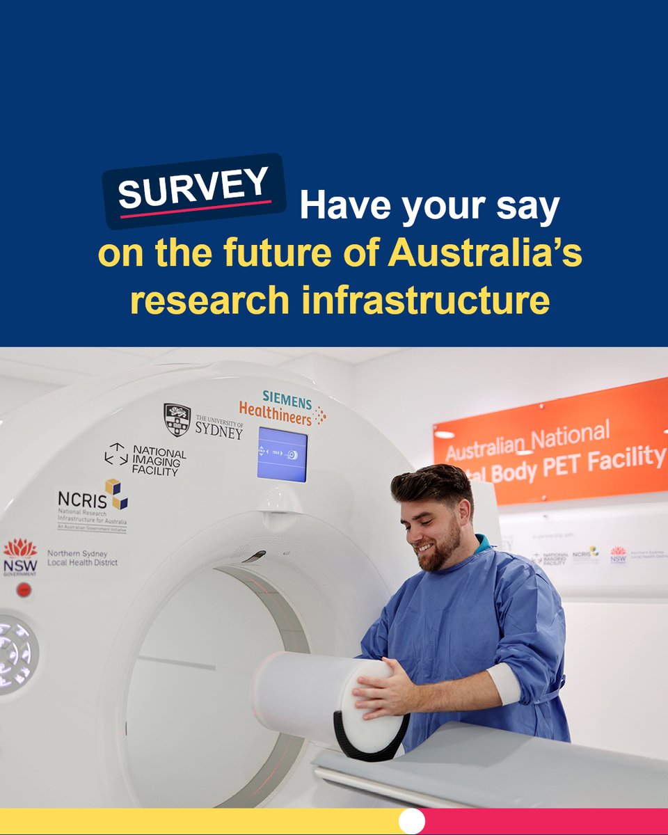 Have your say on the future of Australia’s research infrastructure!  

The department has released a survey to support the development of the 2026 National Research Infrastructure Roadmap. 

To complete the survey, visit: srkr.io/6014ZDr

#NCRISImpact