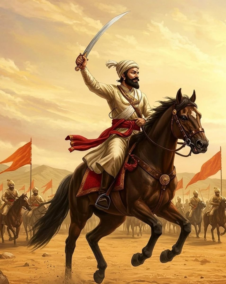 Tha King Of People..!🚩
 
      धर्मभृद् धर्मधाता हि शूरो न्यायी प्रजाप्रियः।
  यस्माद् धर्मोऽवशिष्ठोऽद्य शिवराजं नमामि तम्।।

     शिव जंयती निमीत्त त्रिवार मानाचा मुजरा..! 
जय भवानी*जय जिजाऊ*जय शिवराय*!🇮🇳🚩