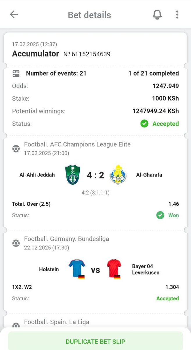 This will most definitely Win!

Week-long acca 1000+ odds
This week, we Bet on FanSport 

Link 👉 shorturl.at/W4I18

Promo Code 📲 WWIN 

FanSport Bet Code 👉 7S72D