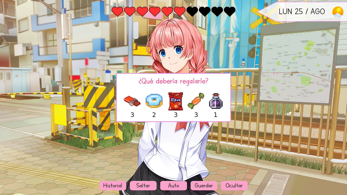 dev_shiza's tweet image. Turno de la pestaña de selección de regalos: pasamos de un menú por defecto (izquierda) a una pantalla personalizada con íconos (derecha). Ahora que se muestra más con menos, planeo agregar nuevos regalos y nuevas formas de obtenerlos. #visualnovel #indiegame #JADS