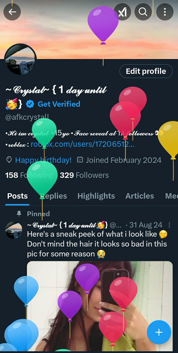IT'S MY BIRTHDAYY 🥳